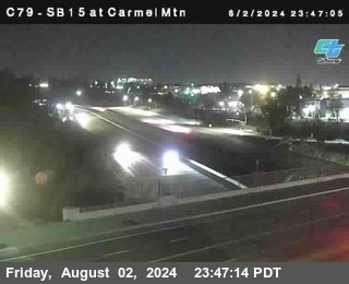 NB 15 at Carmel Mountain Rd.