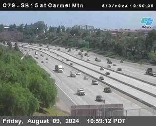 NB 15 at Carmel Mountain Rd.