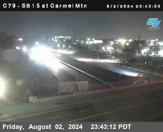 NB 15 at Carmel Mountain Rd.