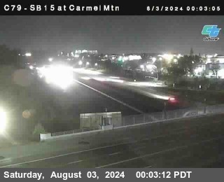 NB 15 at Carmel Mountain Rd.