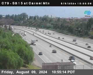 NB 15 at Carmel Mountain Rd.