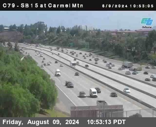 NB 15 at Carmel Mountain Rd.