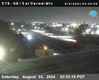 NB 15 at Carmel Mountain Rd.