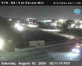 NB 15 at Carmel Mountain Rd.