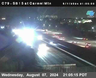 NB 15 at Carmel Mountain Rd.