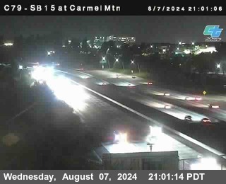 NB 15 at Carmel Mountain Rd.