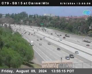 NB 15 at Carmel Mountain Rd.