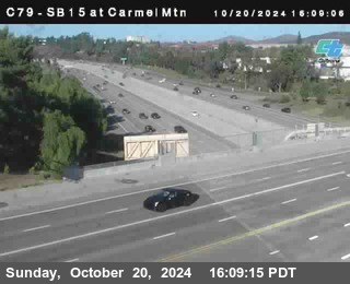 NB 15 at Carmel Mountain Rd.