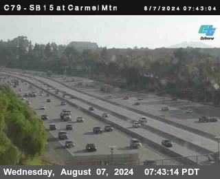 NB 15 at Carmel Mountain Rd.