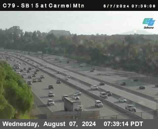 NB 15 at Carmel Mountain Rd.