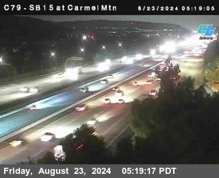 NB 15 at Carmel Mountain Rd.