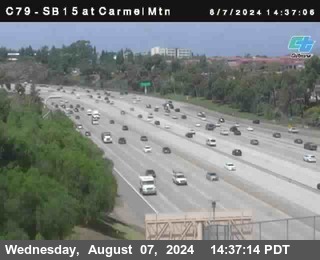 NB 15 at Carmel Mountain Rd.