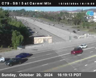 NB 15 at Carmel Mountain Rd.