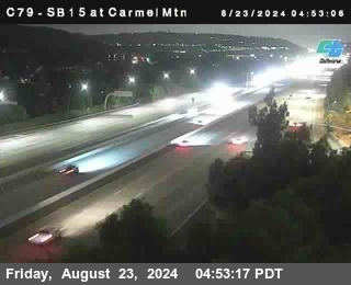 NB 15 at Carmel Mountain Rd.