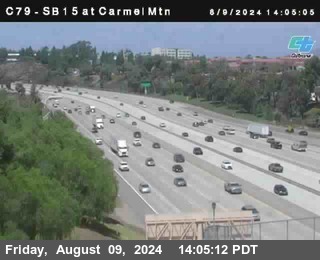 NB 15 at Carmel Mountain Rd.