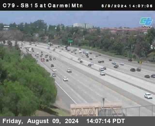 NB 15 at Carmel Mountain Rd.