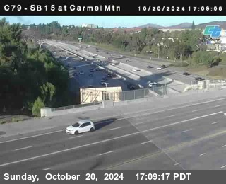 NB 15 at Carmel Mountain Rd.