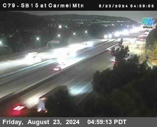 NB 15 at Carmel Mountain Rd.