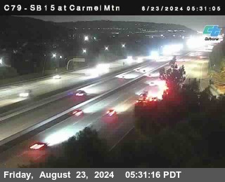 NB 15 at Carmel Mountain Rd.