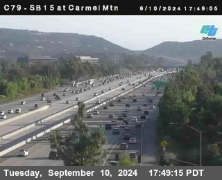 NB 15 at Carmel Mountain Rd.