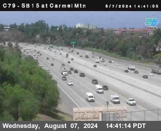 NB 15 at Carmel Mountain Rd.