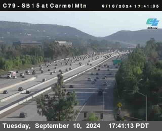 NB 15 at Carmel Mountain Rd.