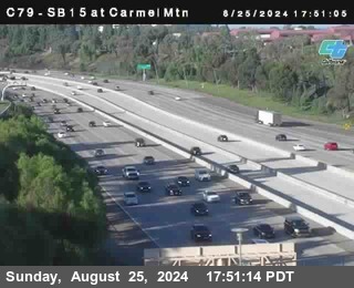 NB 15 at Carmel Mountain Rd.