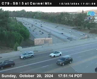 NB 15 at Carmel Mountain Rd.