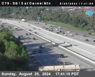 NB 15 at Carmel Mountain Rd.