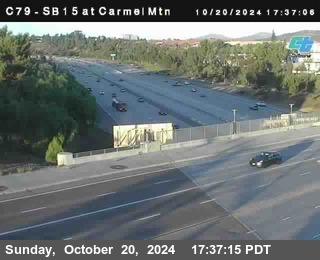 NB 15 at Carmel Mountain Rd.