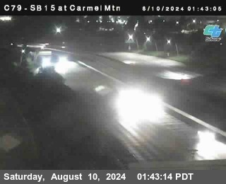 NB 15 at Carmel Mountain Rd.