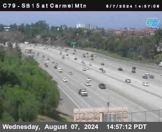 NB 15 at Carmel Mountain Rd.