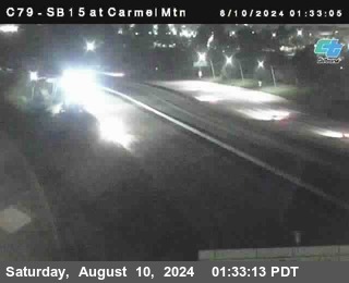 NB 15 at Carmel Mountain Rd.