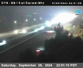 NB 15 at Carmel Mountain Rd.