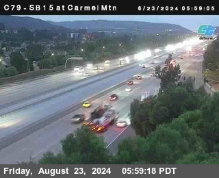 NB 15 at Carmel Mountain Rd.