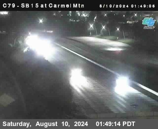 NB 15 at Carmel Mountain Rd.