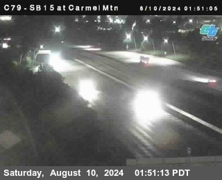 NB 15 at Carmel Mountain Rd.