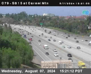 NB 15 at Carmel Mountain Rd.