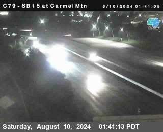 NB 15 at Carmel Mountain Rd.