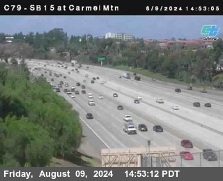 NB 15 at Carmel Mountain Rd.