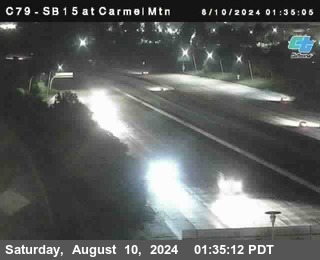 NB 15 at Carmel Mountain Rd.