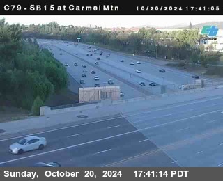 NB 15 at Carmel Mountain Rd.