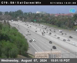 NB 15 at Carmel Mountain Rd.