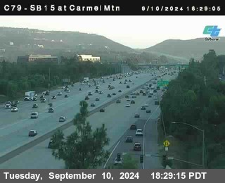 NB 15 at Carmel Mountain Rd.