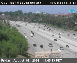 NB 15 at Carmel Mountain Rd.