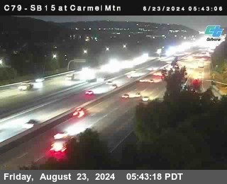 NB 15 at Carmel Mountain Rd.