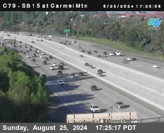 NB 15 at Carmel Mountain Rd.