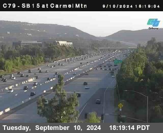 NB 15 at Carmel Mountain Rd.