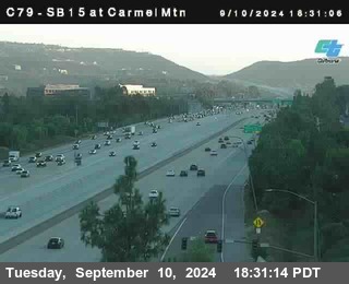 NB 15 at Carmel Mountain Rd.