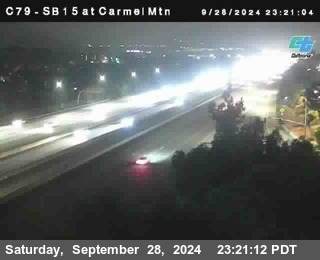 NB 15 at Carmel Mountain Rd.